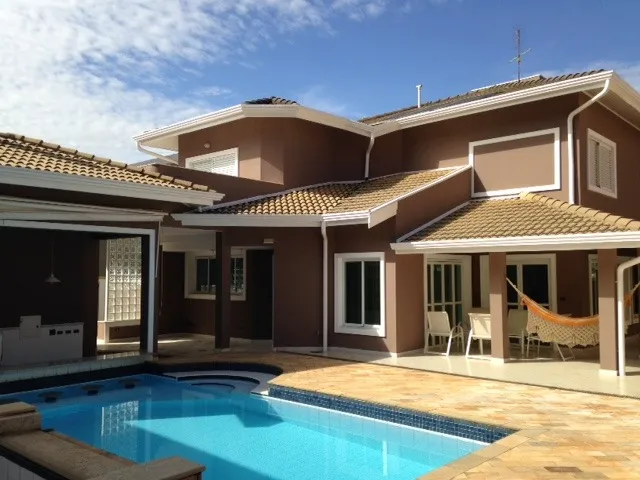 Foto do imóvel Luxuosa Casa no Condomínio Alphaville 1 Campinas para Locação - 5 Suítes, Piscina, Sauna e Jacuzzi em LOTEAMENTO ALPHAVILLE CAMPINAS, CAMPINAS - SP