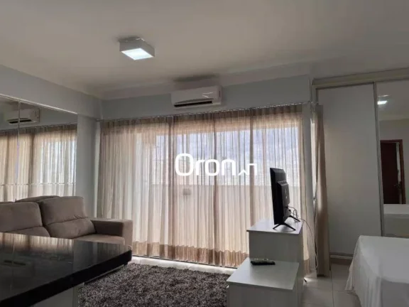 Imagem Flat mobiliado com 1 dormitório à venda, 41 m² por R$ 370.000 - Setor Bueno - Goiânia/GO