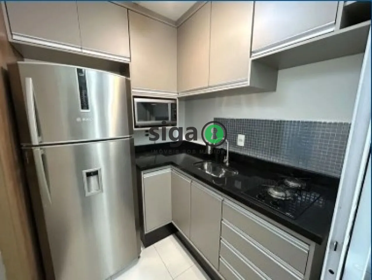 Imagem Apartamento mobiliado com pé-direito duplo e lazer completo!!!!