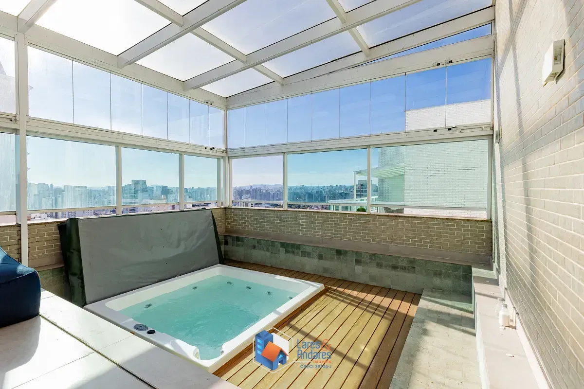 Imagem Cobertura para venda em Campo Belo com 4 quartos, sendo 3 suítes, 386m²