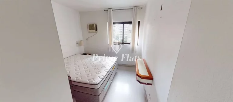 Imagem Flat disponível para venda no The Plazza Residence Flat no Jardim Paulista, com 43m², 1 dormitório e 1 vaga de garagem