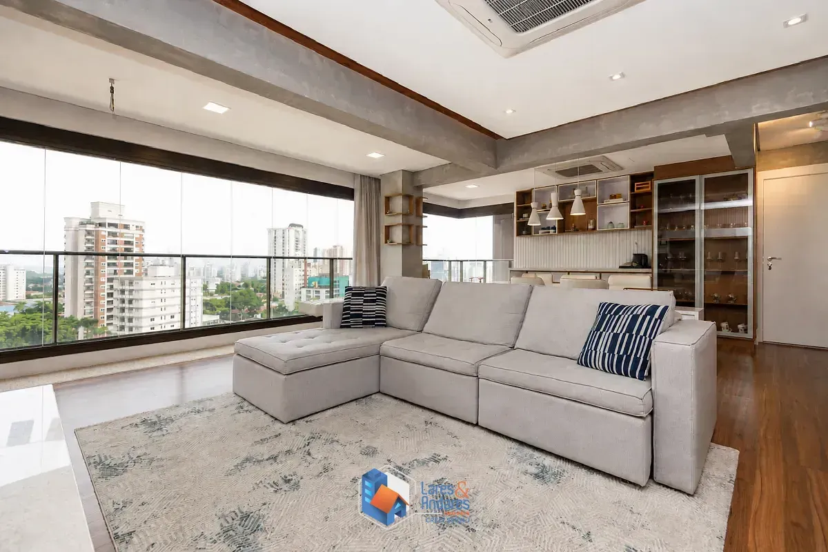 Foto do imóvel Apartamento para venda em Campo Belo com 3 quartos, sendo 3 suítes, 147m² em Rua Pascal