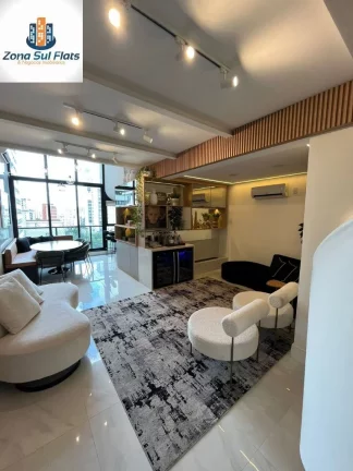 Foto do imóvel Apartamento Alto Padrão à Venda Na Vila Olímpia Com 2 Suítes e 2 Vagas em RUA CASA DO ATOR