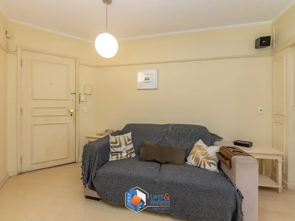 Imagem Flat para venda em Itaim Bibi com 1 quarto, 40m²