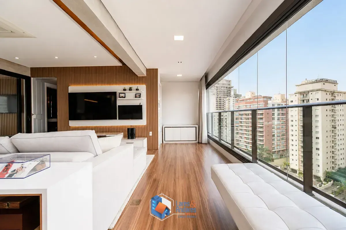 Imagem Apartamento para venda em Campo Belo com 3 quartos, sendo 3 suítes, 147m²