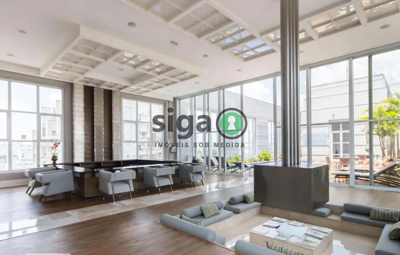Imagem Apartamento Mobiliado para Venda - 1 Dormitório, 1 Vaga - Vila Nova Conceição