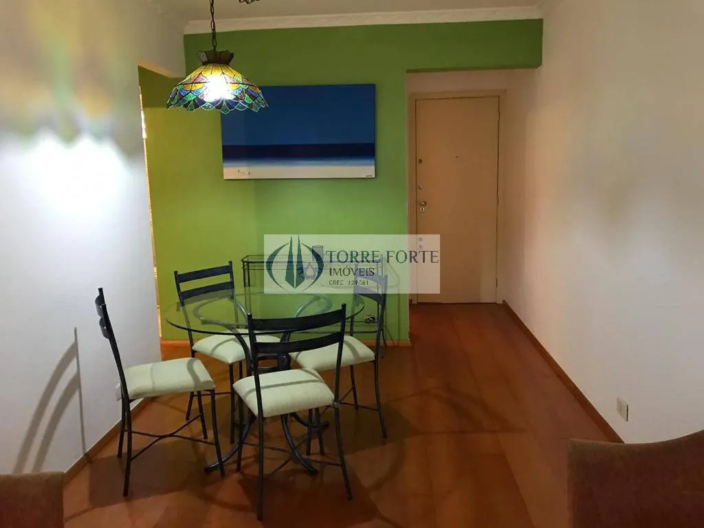 Imagem Ótimo apartamento com 55 m², 1 dormitório, 2 banheiros, 1 vaga de garagem