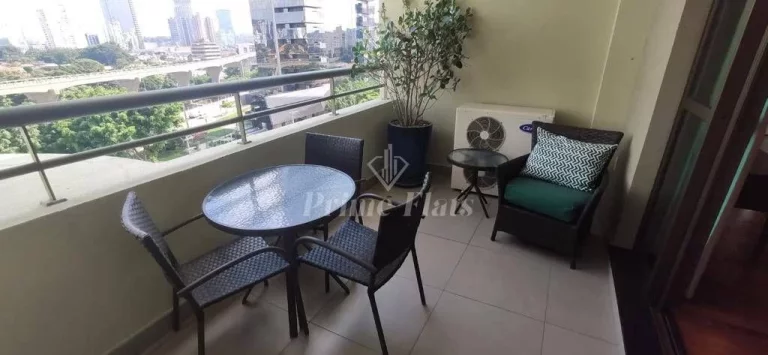 Imagem Flat disponível para venda no Gran Estanconfor Veranda Berrini, com 60m², 2 dormitórios e 1 vaga
