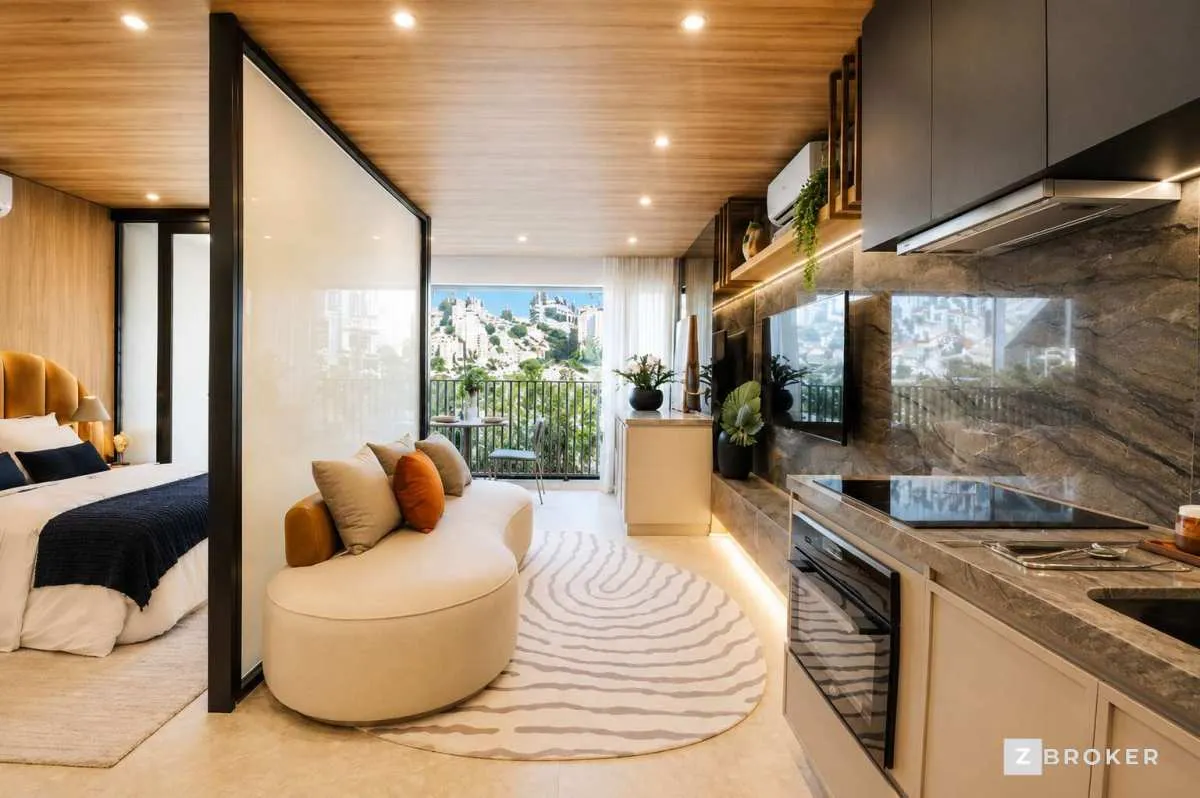 Imagem Apartamento à venda em Ubatuba, Praia Grande, com 1 quarto, 35m2