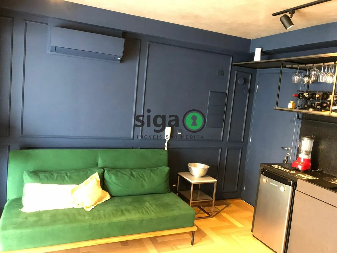 Foto do imóvel Apartamento de 43m², locação por R$ 6.410 - Moema - São Paulo/SP