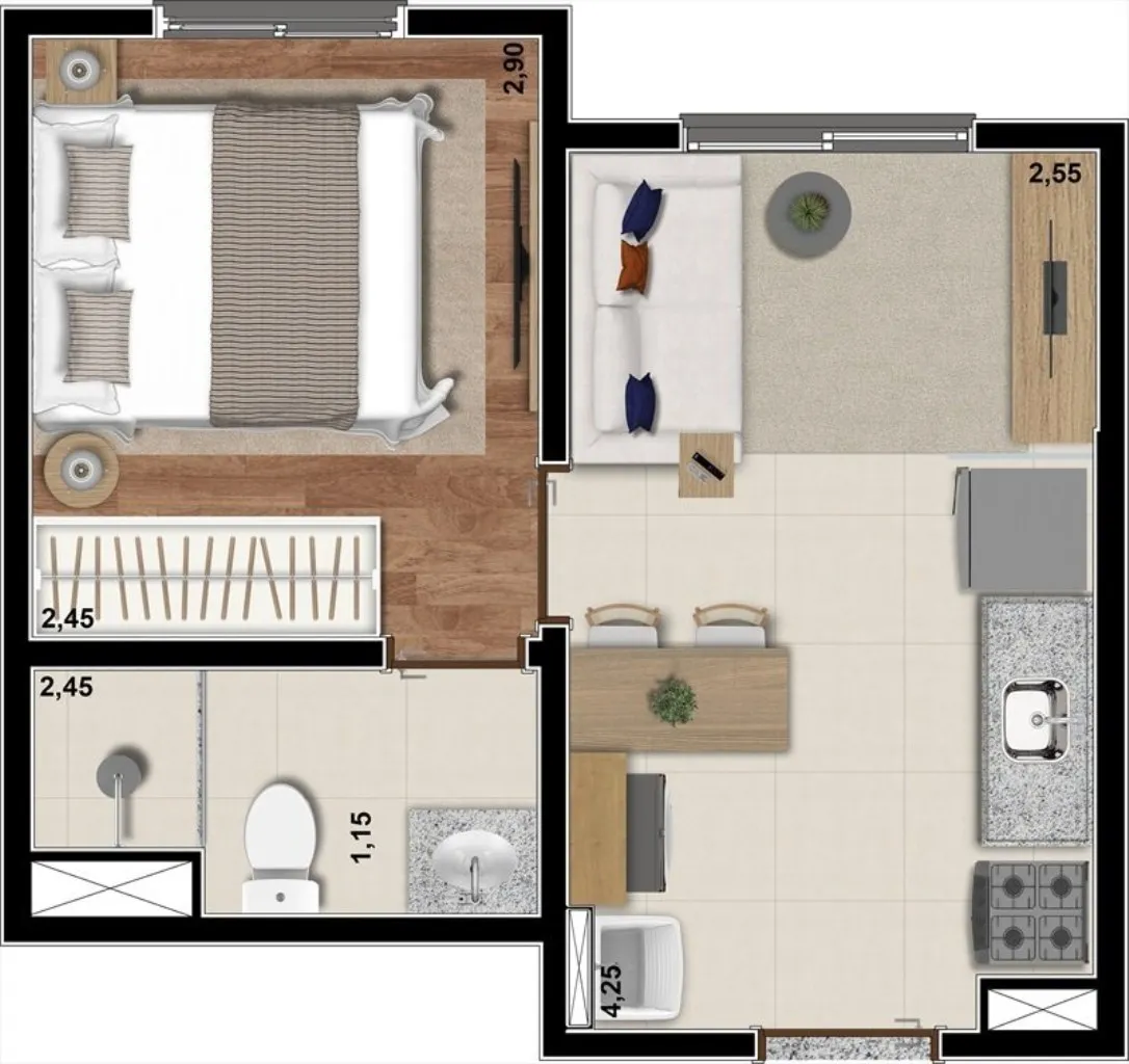 Imagem APARTAMENTO RESIDENCIAL em São Paulo - SP, Jabaquara