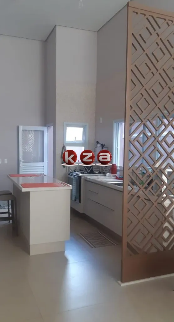 Imagem Casa moderna térrea com 3 suítes, espaço gourmet e piscina em condomínio de Valinhos-SP - Residencial Santa Maria.