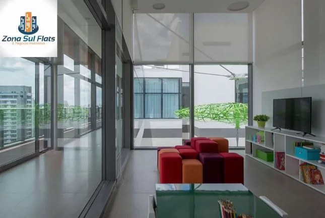 Imagem Apartamento à Venda No Brooklin Com 1 Suíte e 1 Vaga - Mobiliado e Equipado