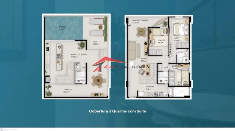 Imagem Apartamento em Lançamentos no bairro Piatã - Salvador, BA