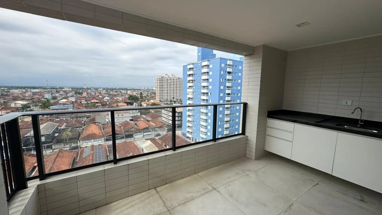 Imagem Apartamento para Venda em Praia Grande, Maracanã, 2 dormitórios, 1 suíte, 1 banheiro, 1 vaga