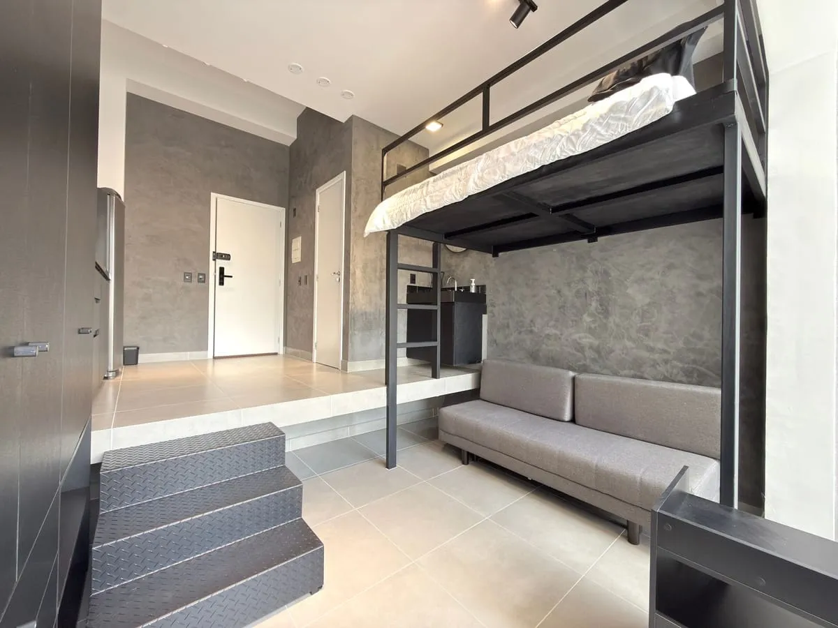 Imagem Apartamento com 1 Quarto para alugar, 24m² - Perdizes