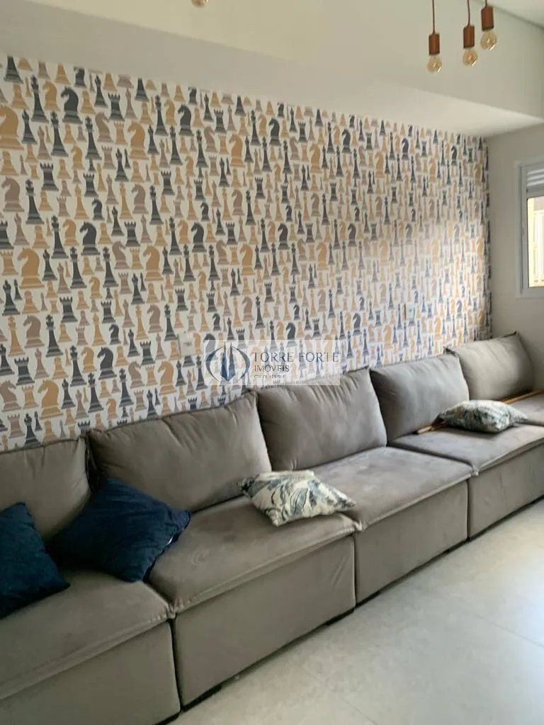 Imagem Lindo apartamento com 1 dormitorio com sacada sem vaga de garagem na Mooca.