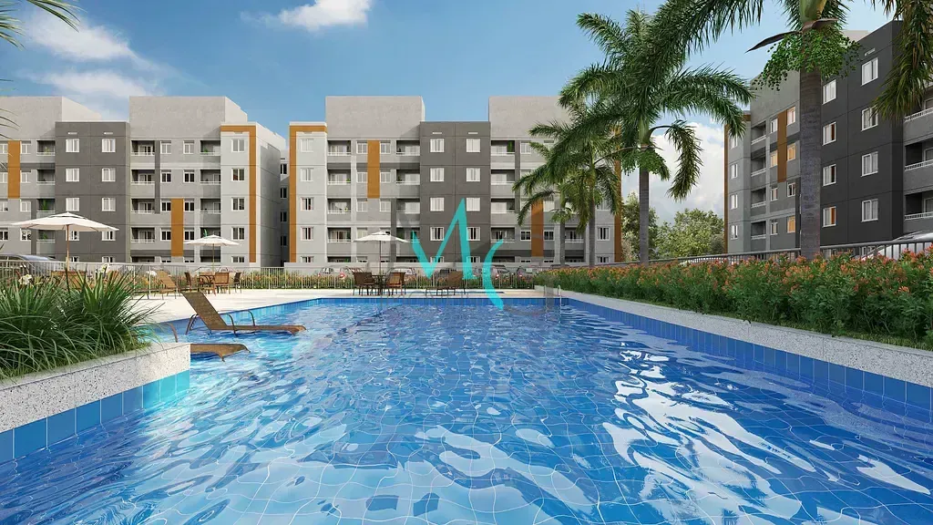 Imagem Apartamento à venda 2 Quartos 1 Vaga 39.63M² Campo Grande Rio de Janeiro - RJ | Ipê Amarelo Residencial - Fase 1