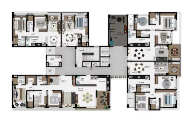 Imagem Apartamento à venda no bairro Manaíra - João Pessoa/PB