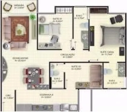 Imagem Apartamento 85m² à Venda | Santa Lia | Teresina