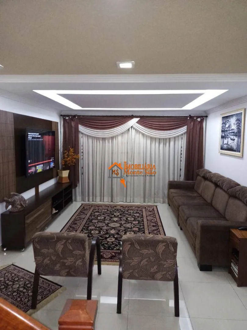Imagem Sobrado com 3 dormitórios à venda, 131 m² por R$ 954.000,00 - Jardim Santa Clara - Guarulhos/SP