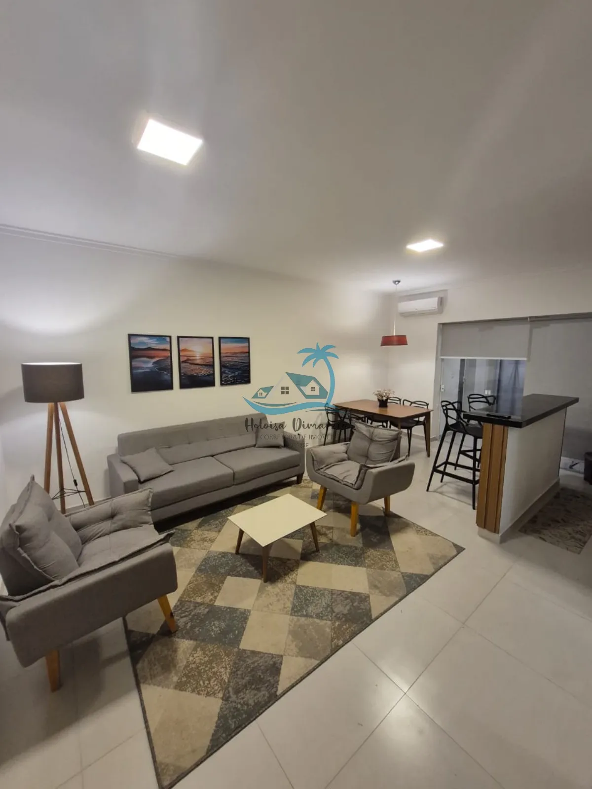 Imagem Apartamento mobiliado com 2 dormitórios à venda no Itaguá - Ubatuba - 350 metros da orla.