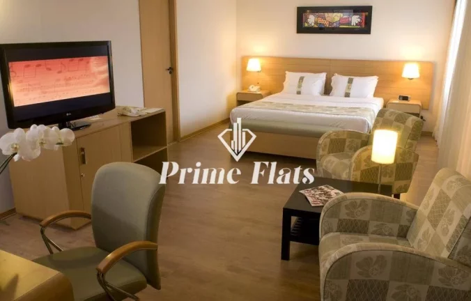 Imagem Flat disponível para venda no Holiday Inn Anhembi, com 26m², 1 dormitório e 1 vaga