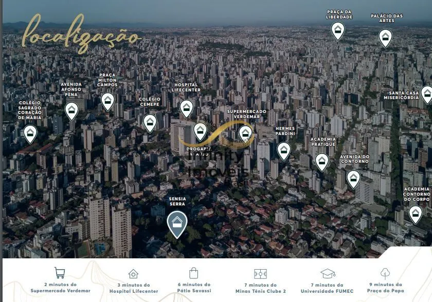 Imagem Apartamento à venda no bairro Serra - Belo Horizonte/MG