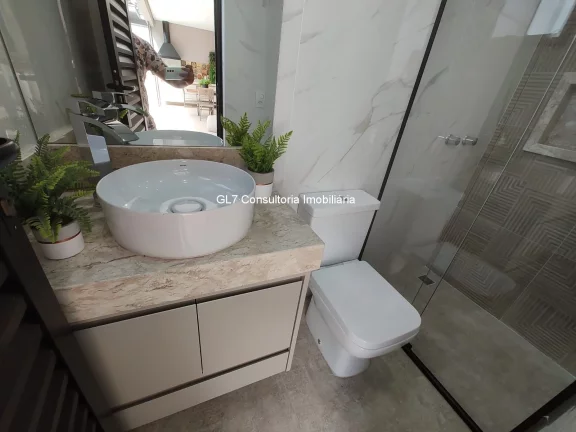 Imagem Casa Sobrado com Piscina 3 Suítes sendo 1 Com Closet, Condomínio Dona Maria Jose Indaiatuba SP