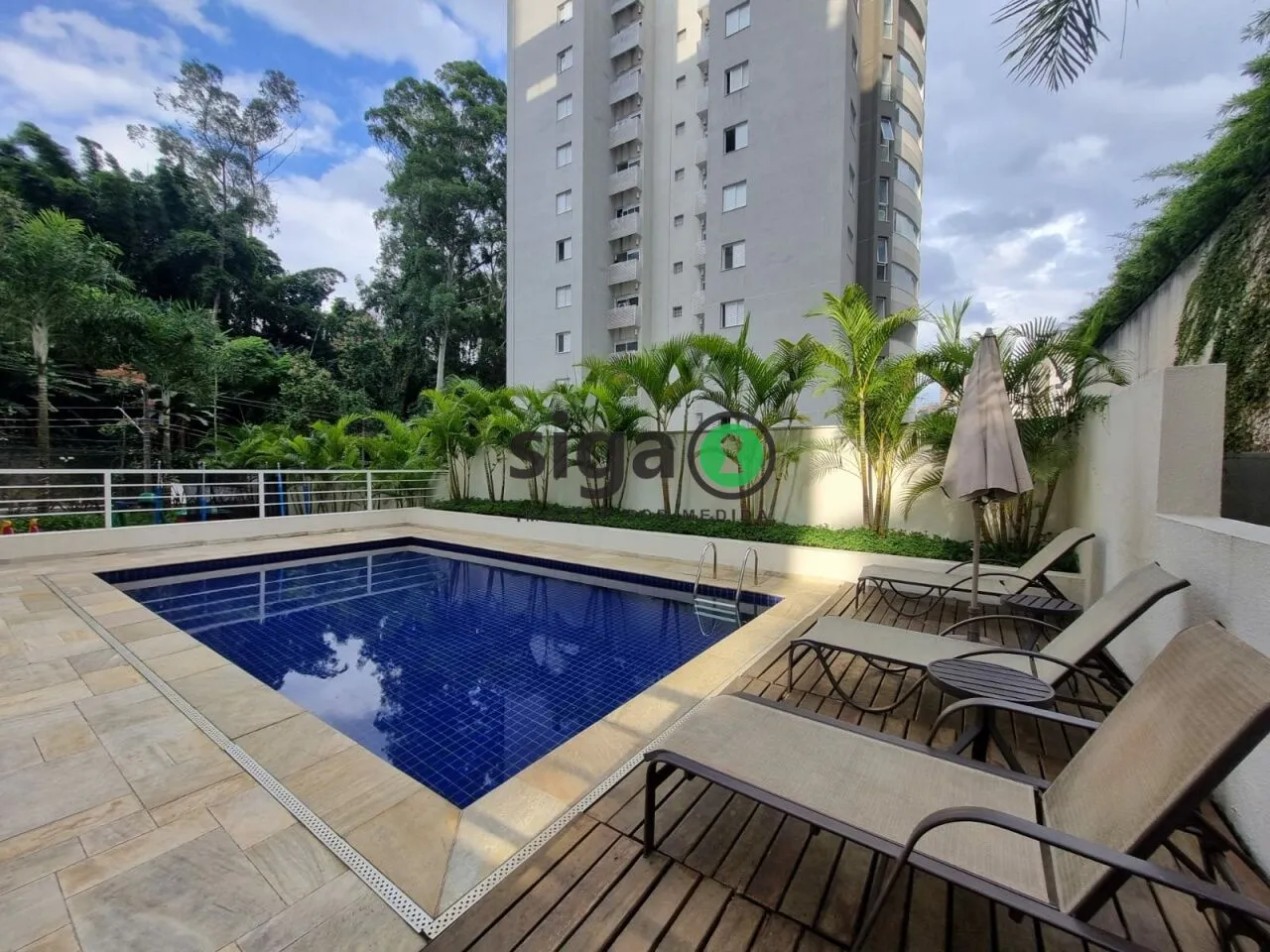 Imagem 65 metros com 2 suites no Panamby