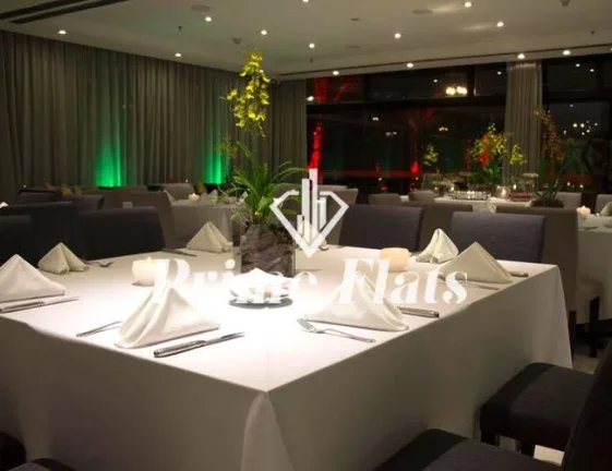 Imagem Flat disponível para venda no Hotel Transamérica Berrini, com 34m², 1 dormitório e 1 vaga de garagem