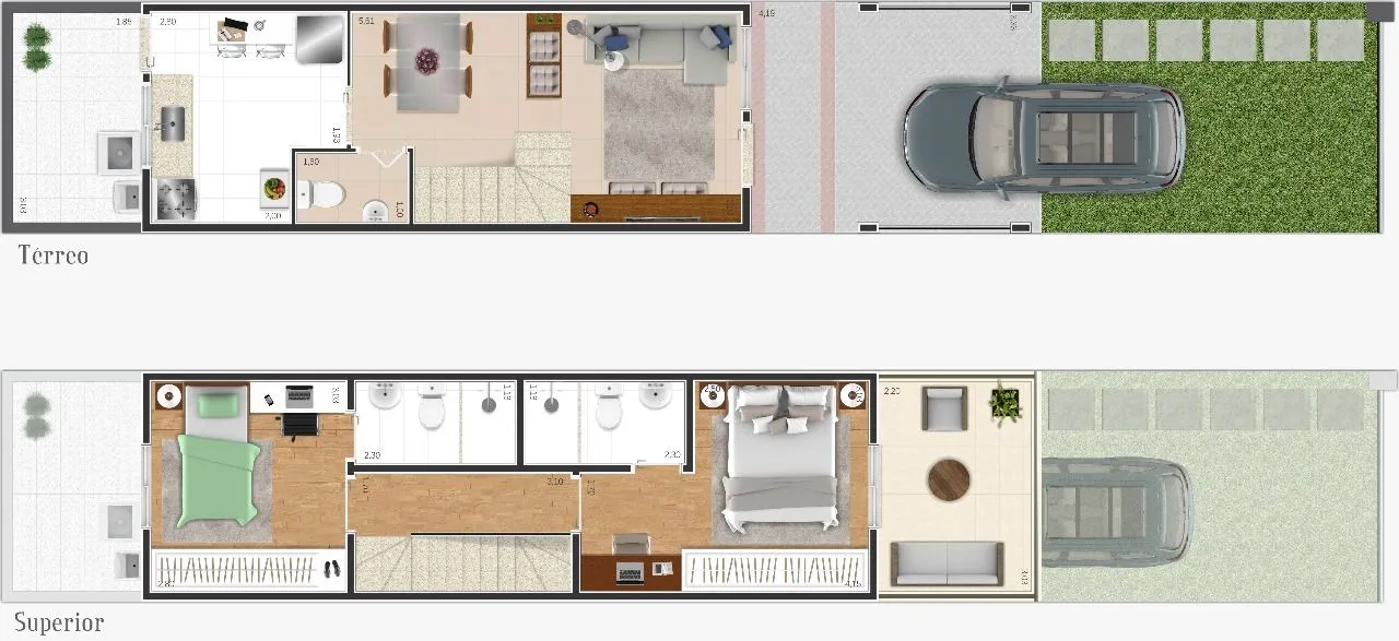 Imagem Incrível oportunidade!! Lindo sobrado 79 m², com 2 suítes, lavabo embaixo, varanda gourmet. À 500 m. do Mc Donalds da Av São Paulo, Sorocaba