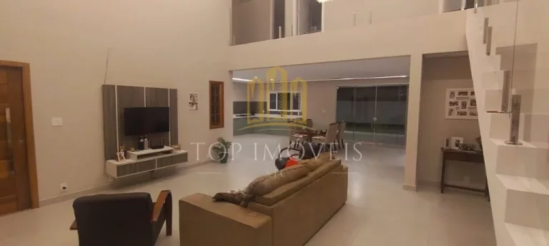 Imagem Magnifica casa quatro dormitorios suíte closet espaço gourmet em condominio fechado