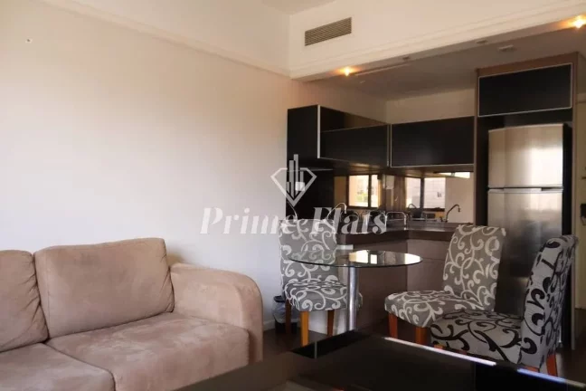Imagem Flat disponível para venda no Ninety Hotel, com 33m², 1 dormitório e 1 vaga