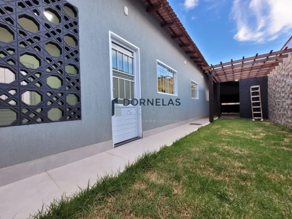 Imagem CASA NOVA MODERNA JARDIM CALIFÓRNIA FORMOSA GOIÁS ACEITA TROCA POR IMÓVEL E CARRO
