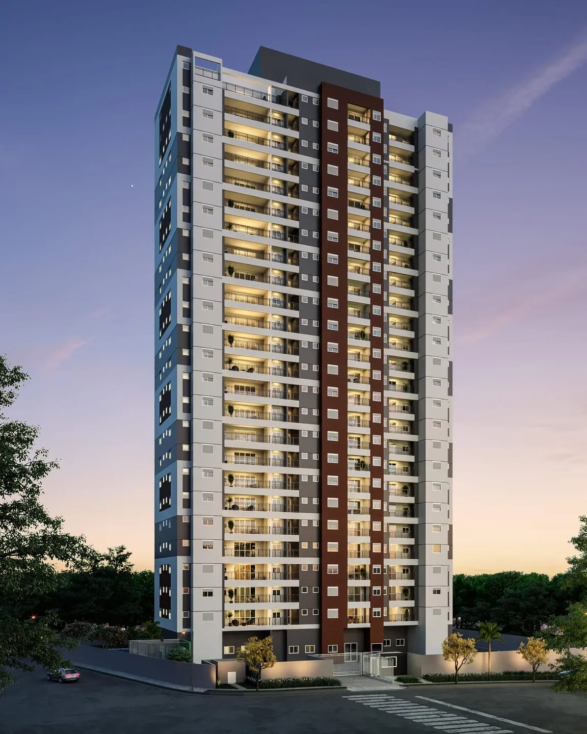 Foto do imóvel Apartamento à venda 3 Quartos, 1 Suite, 2 Vagas, 106.65M², Bosque Flamboyant, Taubaté - SP | SYRAH Residence