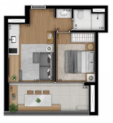 Imagem Apartamento com 3 Quartos à Venda, 78 m² em Vila Monte Alegre - São Paulo