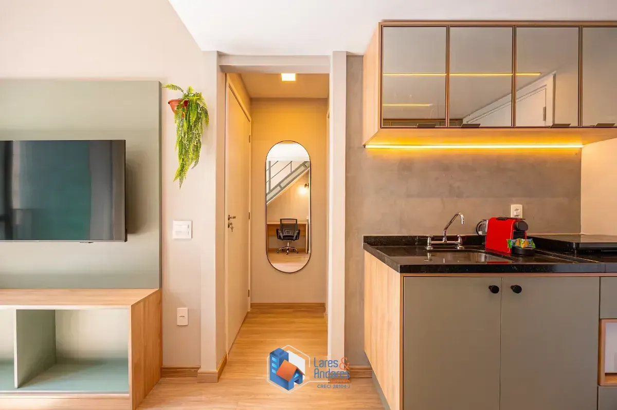 Imagem Studio para venda em Santo Amaro com 1 quarto, sendo 1 suíte, 53m²