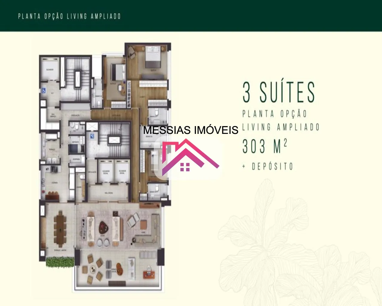 Imagem APARTAMENTOs 4 SUITES 4 VAGAS DETERMINADAS COM DEPOSITO - LE PARC ITAIM