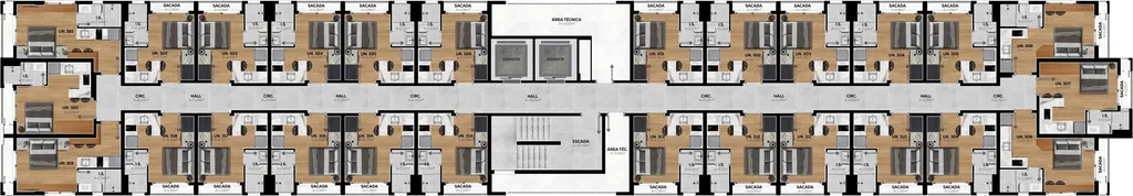 Imagem APARTAMENTO RESIDENCIAL em Curitiba - PR, Alto da Glória