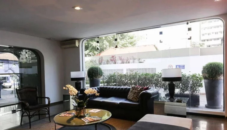 Imagem Flat disponível locação no Saint Thomas Residence Service no Jardim Paulista, com 50m², 2 dormitórios e 1 vaga