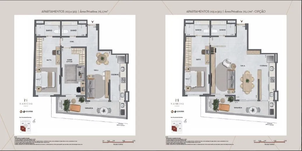 Imagem Karioka Botafogo: Apartamentos 2 e 3 Quartos em Botafogo RJ