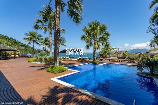 Imagem Casa Frente Mar para Temporada em Angra dos Reis / RJ no bairro Enseada
