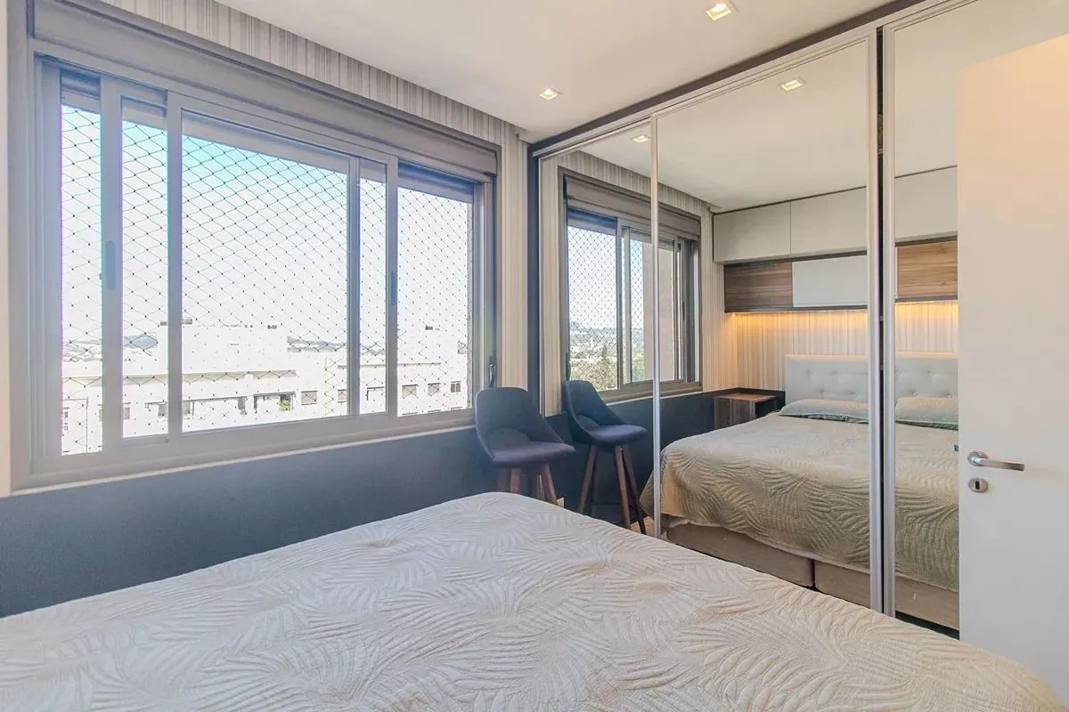 Imagem Apartamento mobiliado de 3 quartos com suíte, 2 vagas e lazer completo para sua família