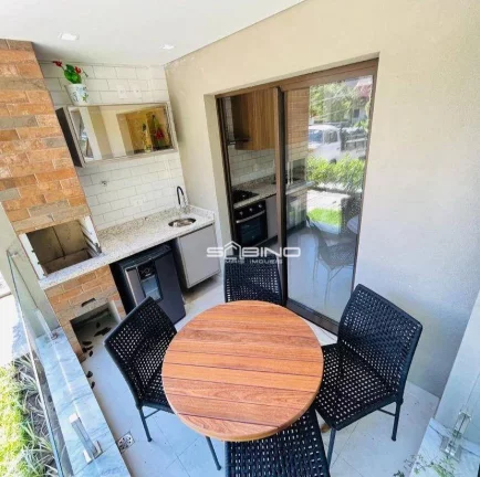 Imagem Imóvel à Venda na Riviera de São Lourenço, Com 2 dormitórios 1 suíte, com 62m² de área útil, 2 vagas de garagem