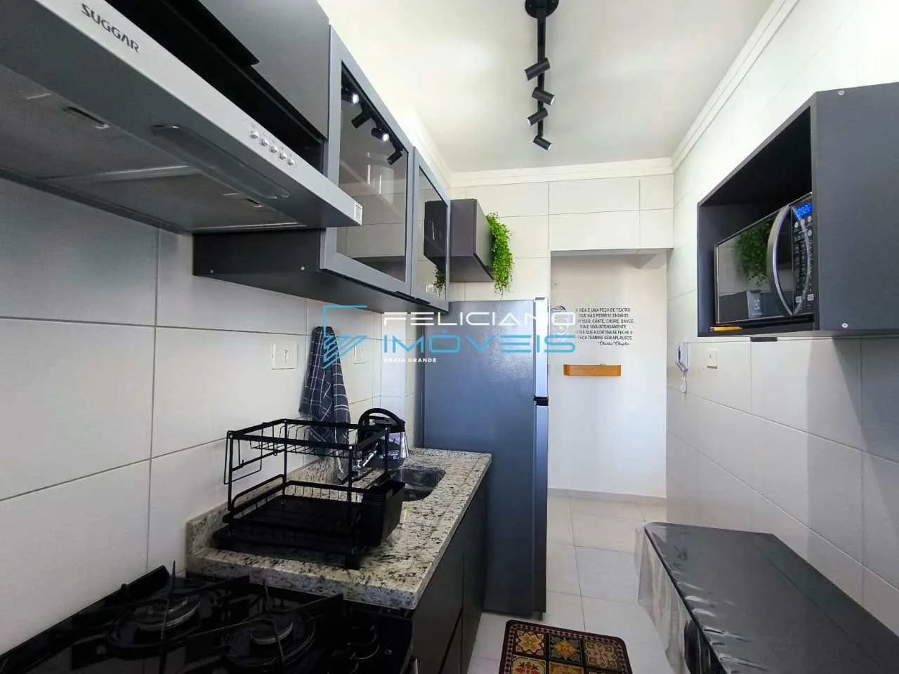 Imagem Apartamento com 1 quarto, Aviação, Praia Grande - R$ 549 mil, Cod: 7520