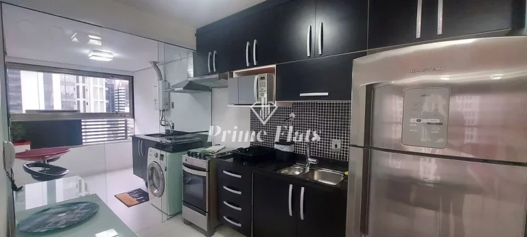 Imagem Flat disponível para locação no Maxhaus Berrini no Brooklin, com 70m², 2 dormitórios e 1 vaga