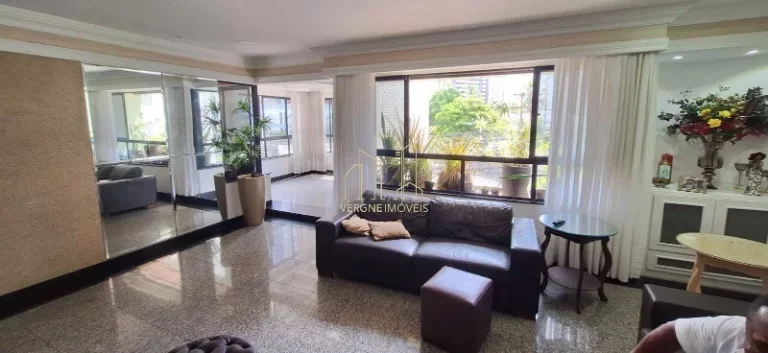 Imagem Bem localizado e ambientes amplos esse apartamento com quatro quartos a venda na pituba