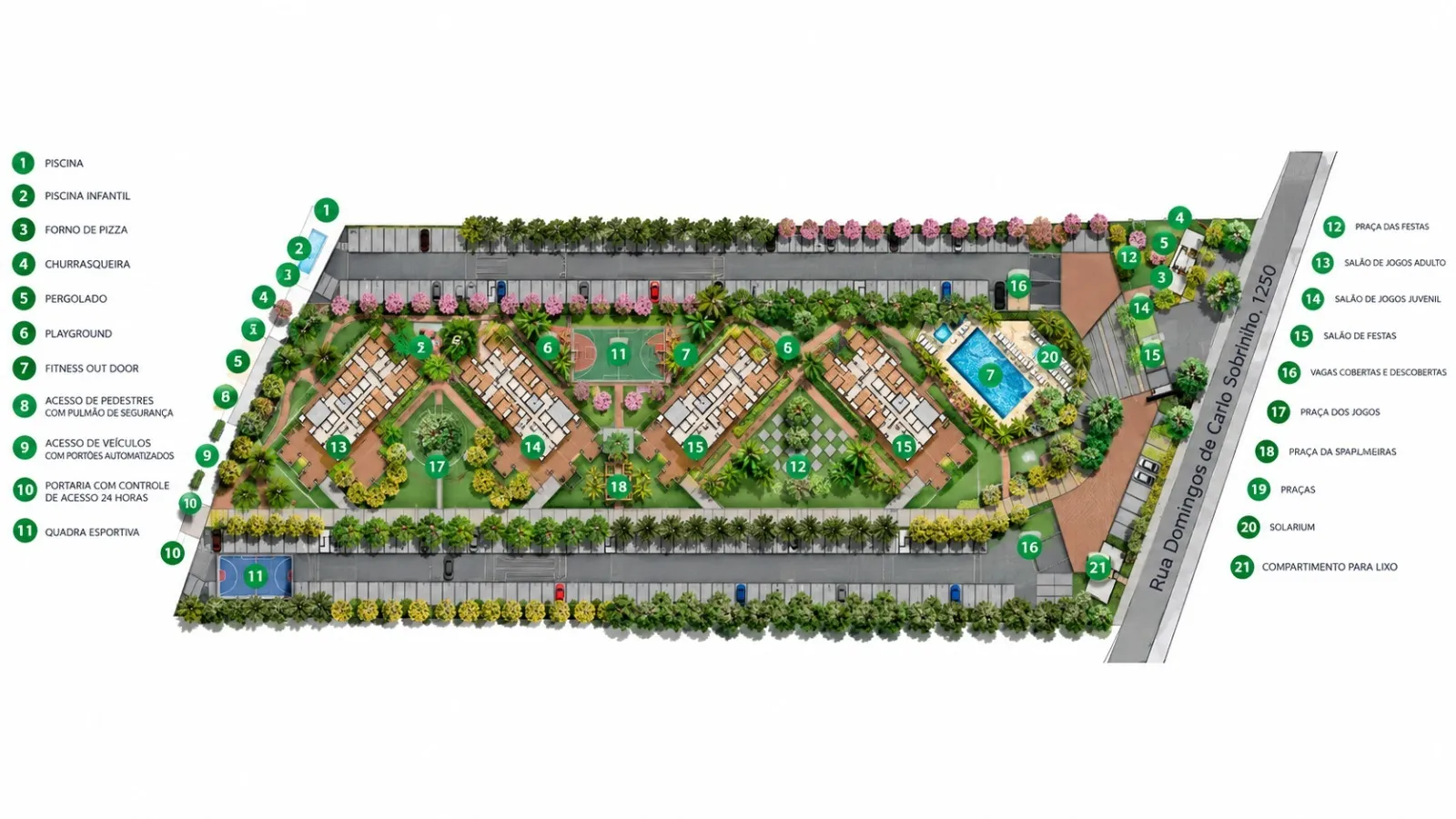 Imagem Apartamento com 3 Dormitórios e Suíte no Condomínio Vista Garden