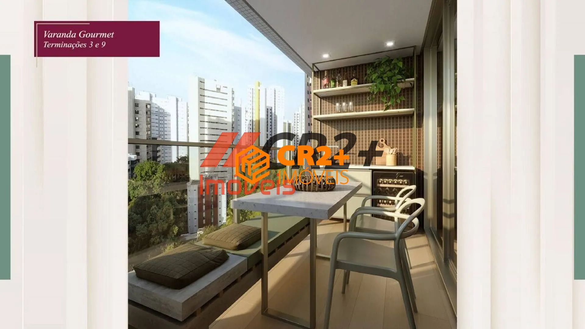 Imagem Apartamento à Venda de 55m² 02 quartos sendo 1 suíte nas Graças em Recife
